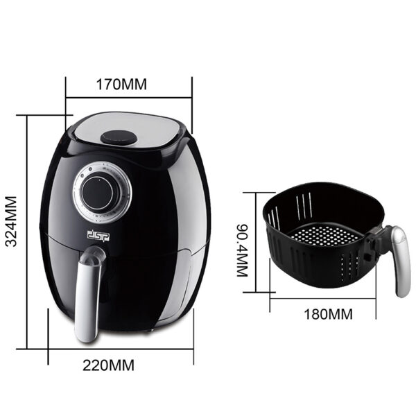 Multifunctional Electric Fryer Fries Machine Air Fryer - Image 2