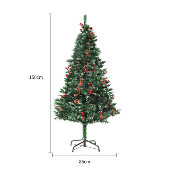 Christmas Tree PVC Artificial Snow Christmas Tree Mall Window Decoration Tree Cedar Christmas Tree Christmas Decoration Supplies - Image 9