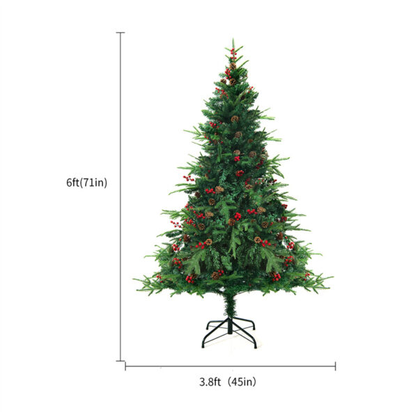 Christmas Tree PVC Artificial Snow Christmas Tree Mall Window Decoration Tree Cedar Christmas Tree Christmas Decoration Supplies - Image 7