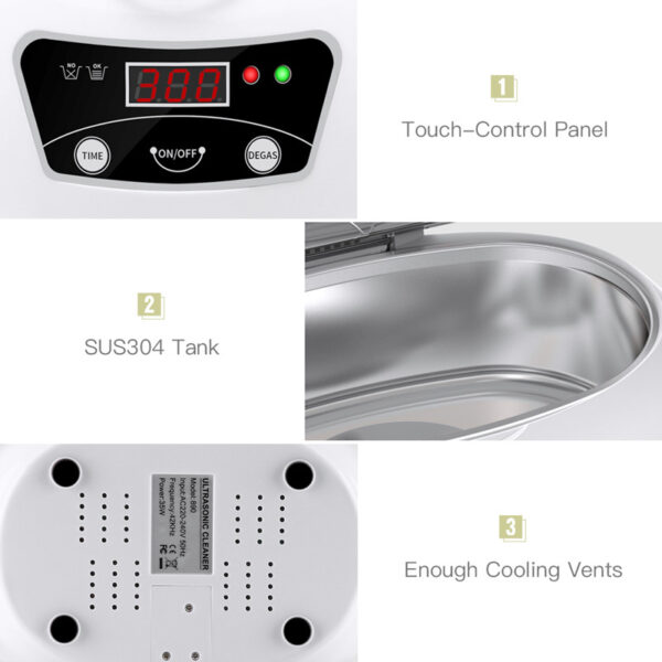 Ultrasonic cleaning machine for home - Image 6