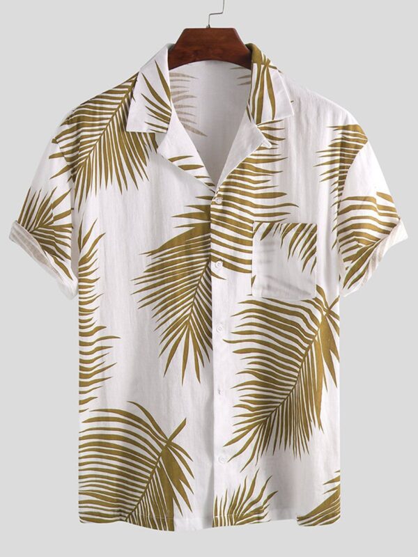 New Fashion Casual Hot Sale Hawaiian Shirts For Men - Image 2