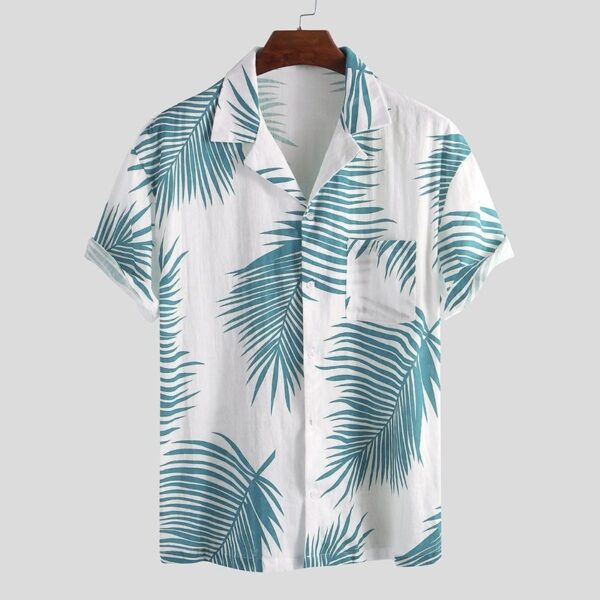 New Fashion Casual Hot Sale Hawaiian Shirts For Men - Image 4