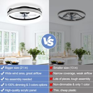 Flush Mount Ceiling Fan