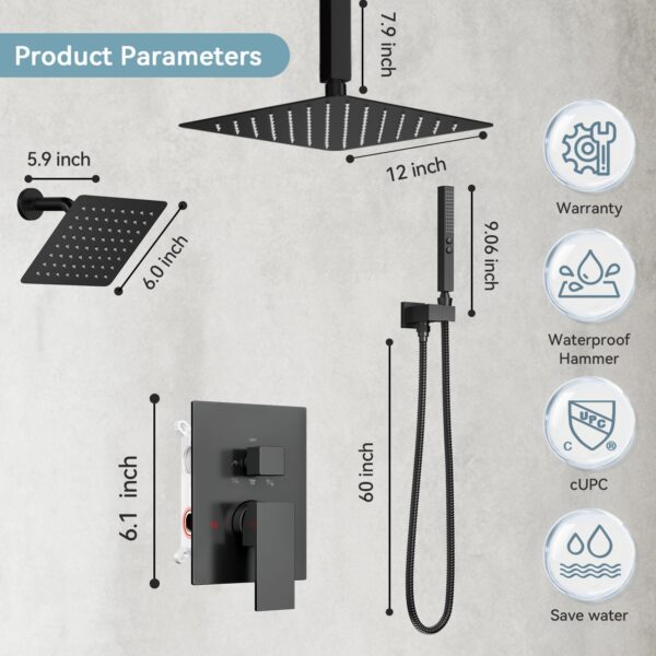 Shower Faucet Set
