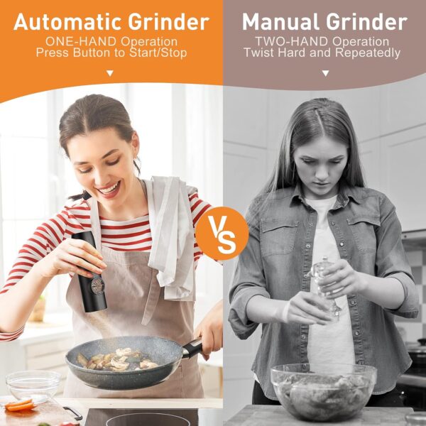 salt and pepper grinder set