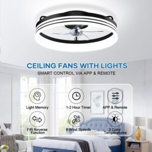 Flush Mount Ceiling Fan