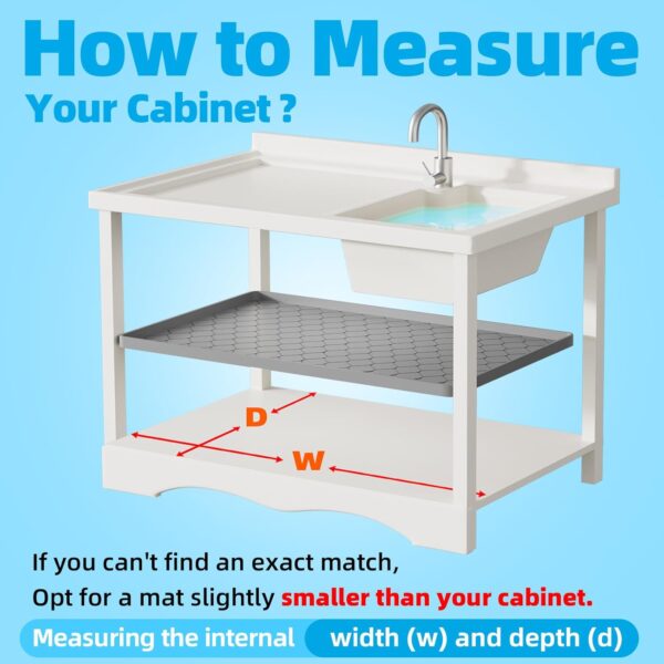 under sink mat​
