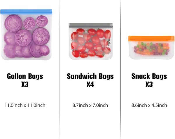 reusable silicone bag