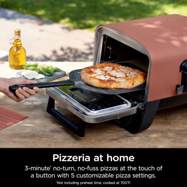 Ninja Woodfire Outdoor Pizza Oven with BBQ Smoker – 700°F Heat - Image 4